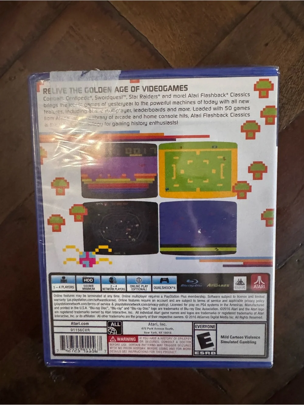 Atari Flashback Classics Vol. 1 (Sony PlayStation 4, 2016)
